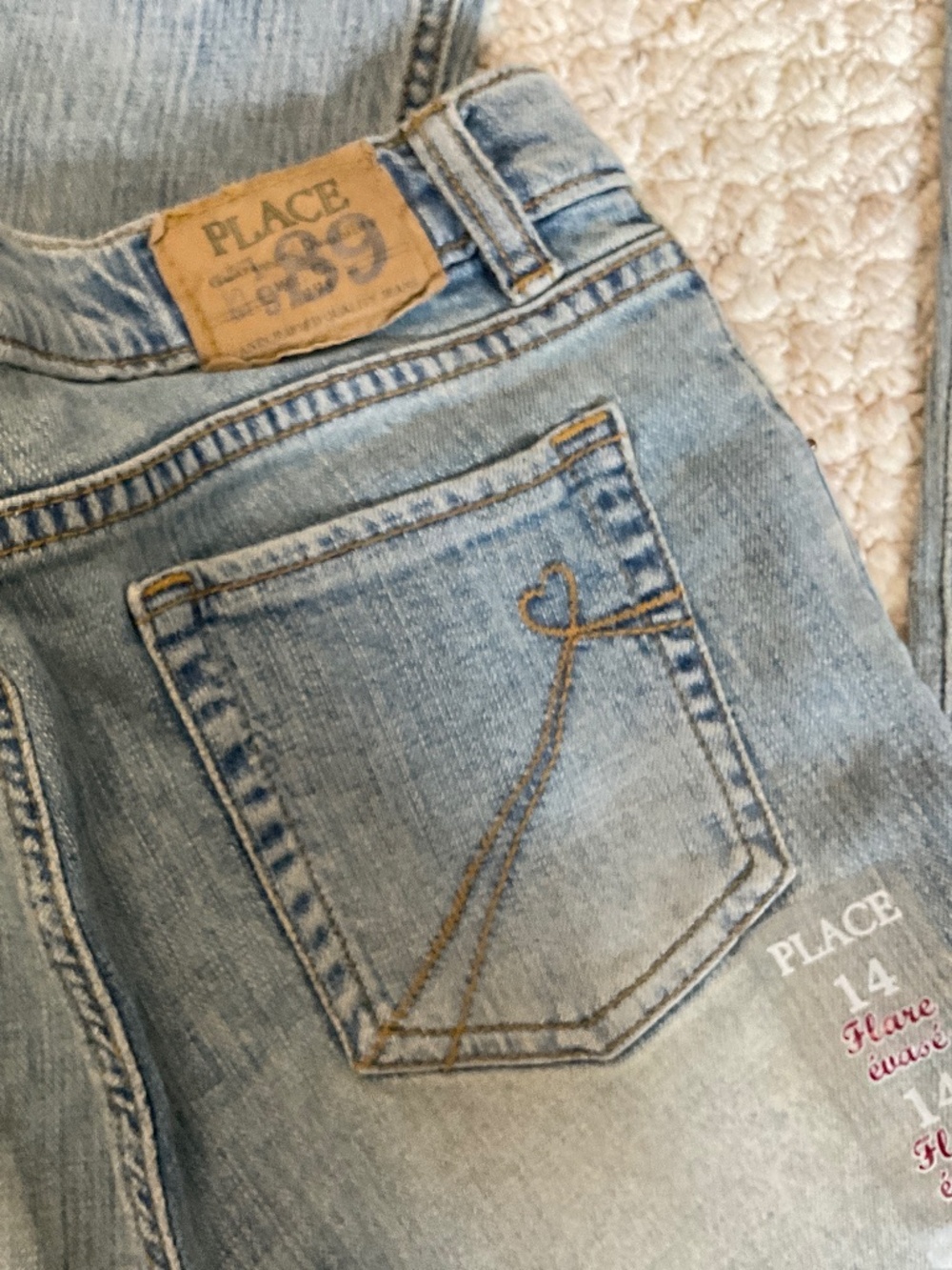 Children’s Place flare jeans - girls size 14